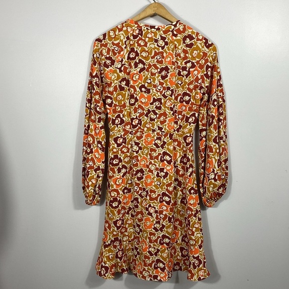 CAbi 70s style Daydream Floral Long Sleeve Dress - Multicolor XS - Picture 10 of 15
